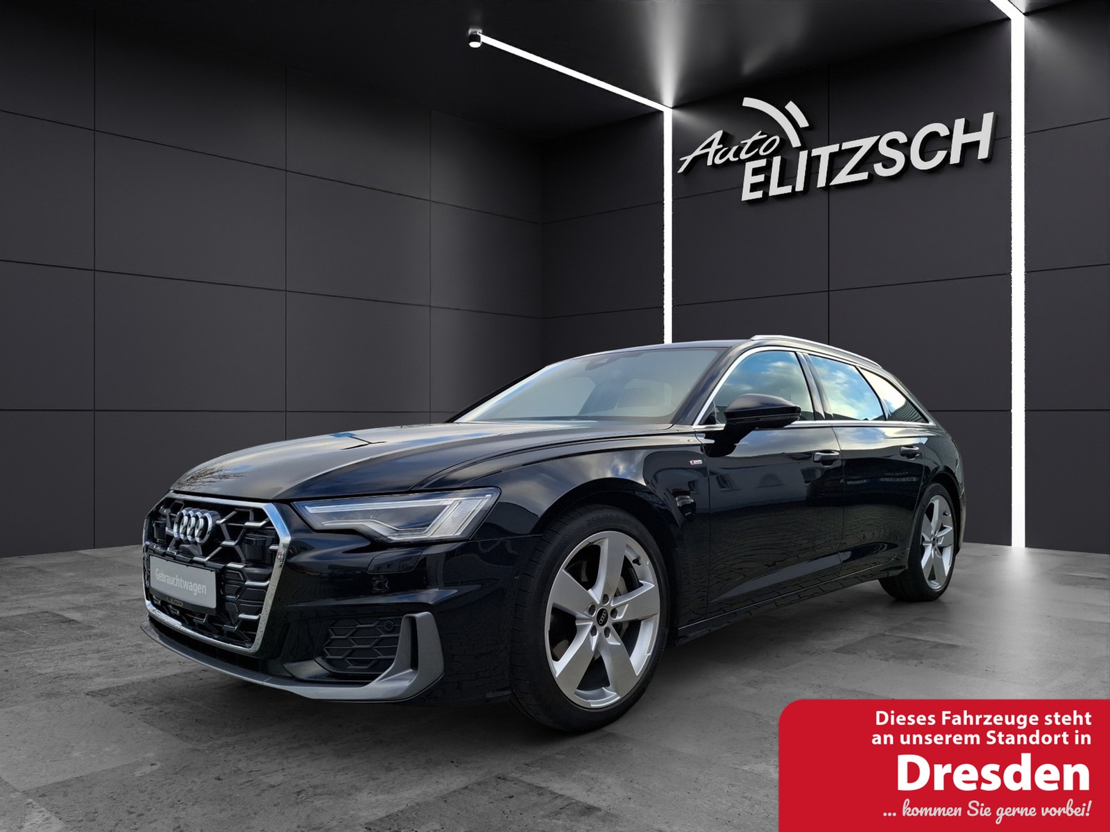 Audi A6 Avant 50 TDI quattro S-line Matrix AHK Navi Luft AVC RFK Leder SH 20