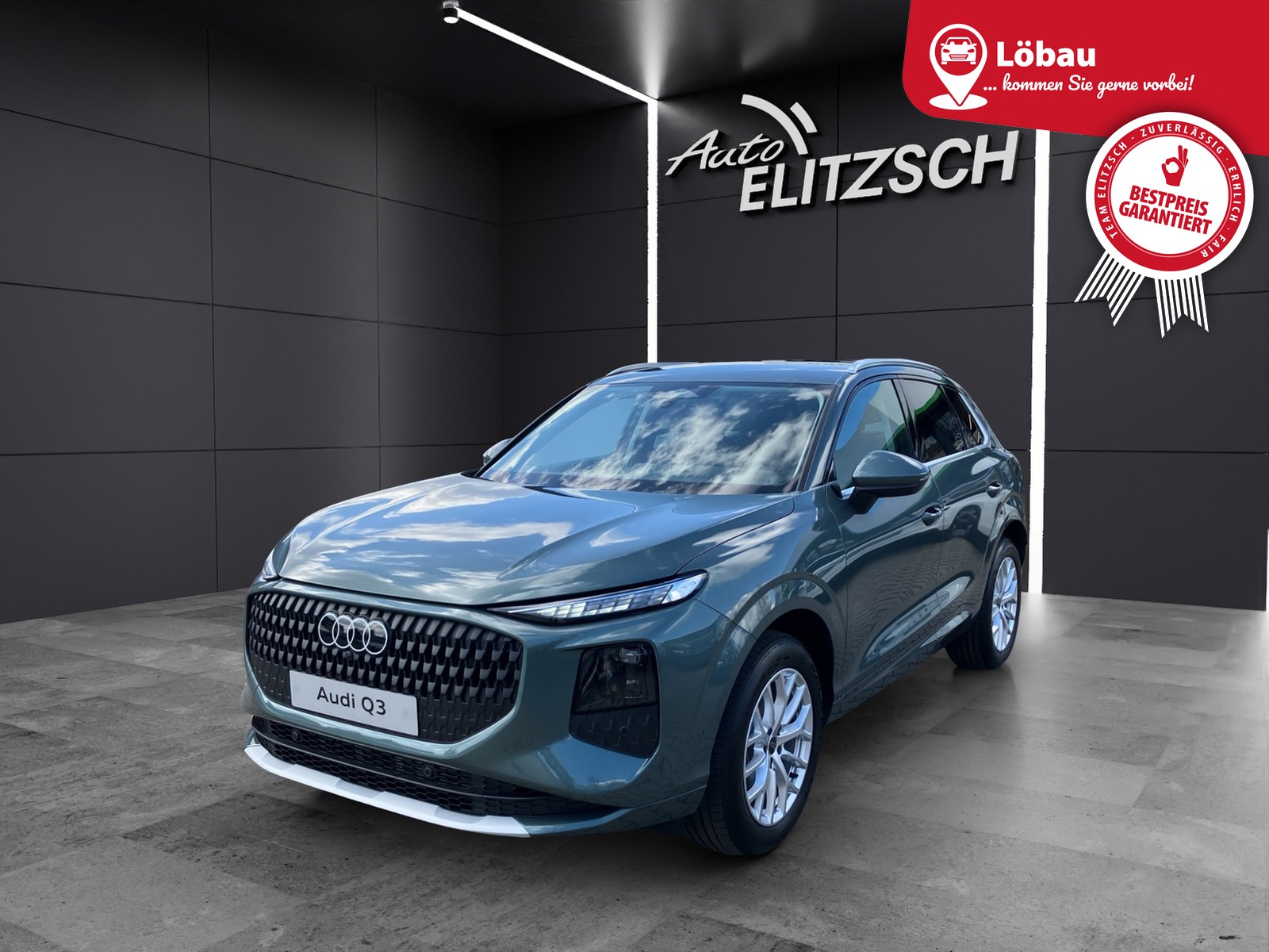 Audi Q3 TFSI 110 kW LED, AHZV, DAB, ACC