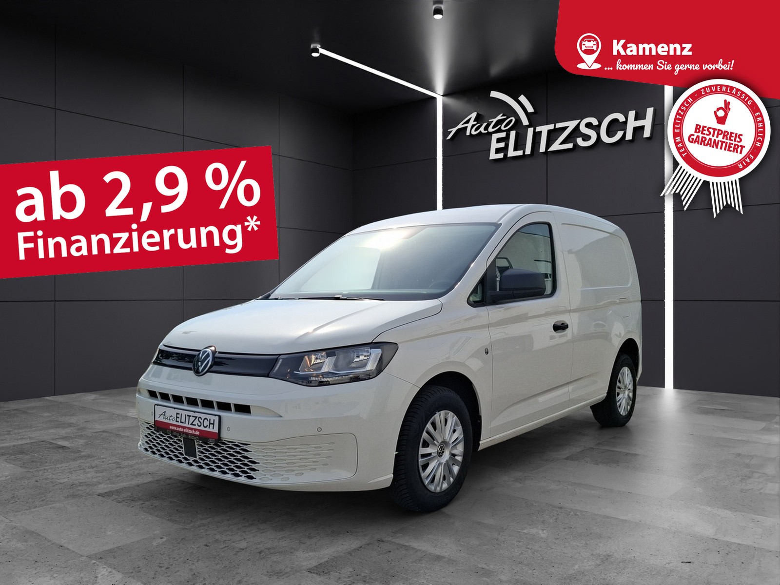 Fahrzeugabbildung Volkswagen Caddy TDI Kasten EcoProfi AHK Navi Klima GRA