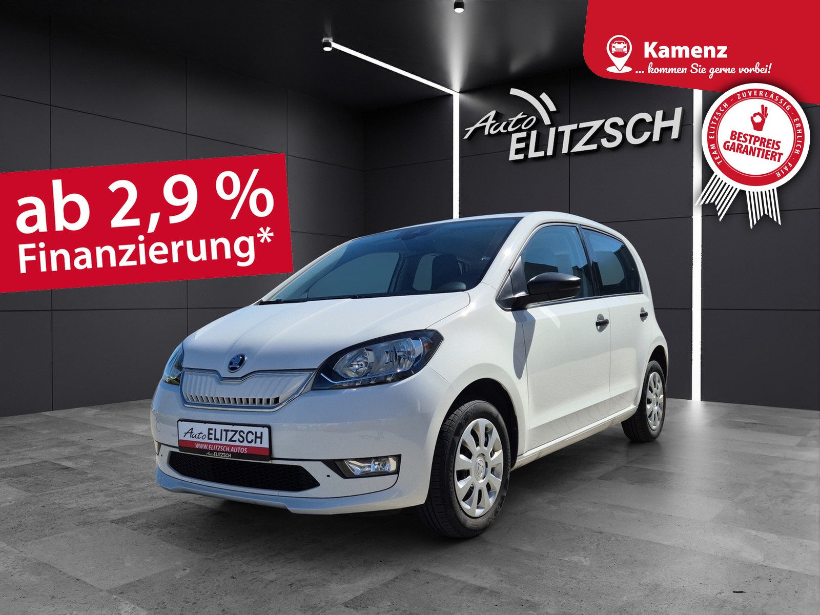 Fahrzeugabbildung SKODA Citigo e iV Ambition DSG Climatronic DAB GRA PDC SHZ
