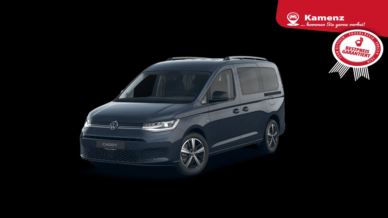 Volkswagen Caddy TDI Goal Maxi DSG 7-Si LED Navi AID ACC RFK SHZ LM