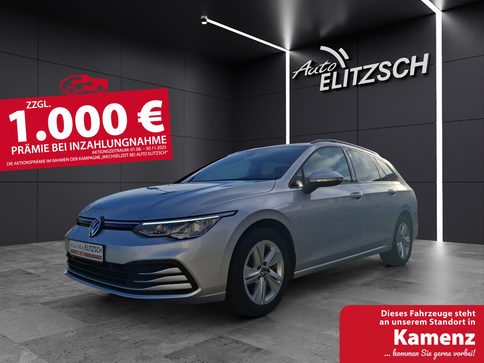 Volkswagen Golf VIII Variant TSI Standhzg Kamera ACC LED Navi HUD AID