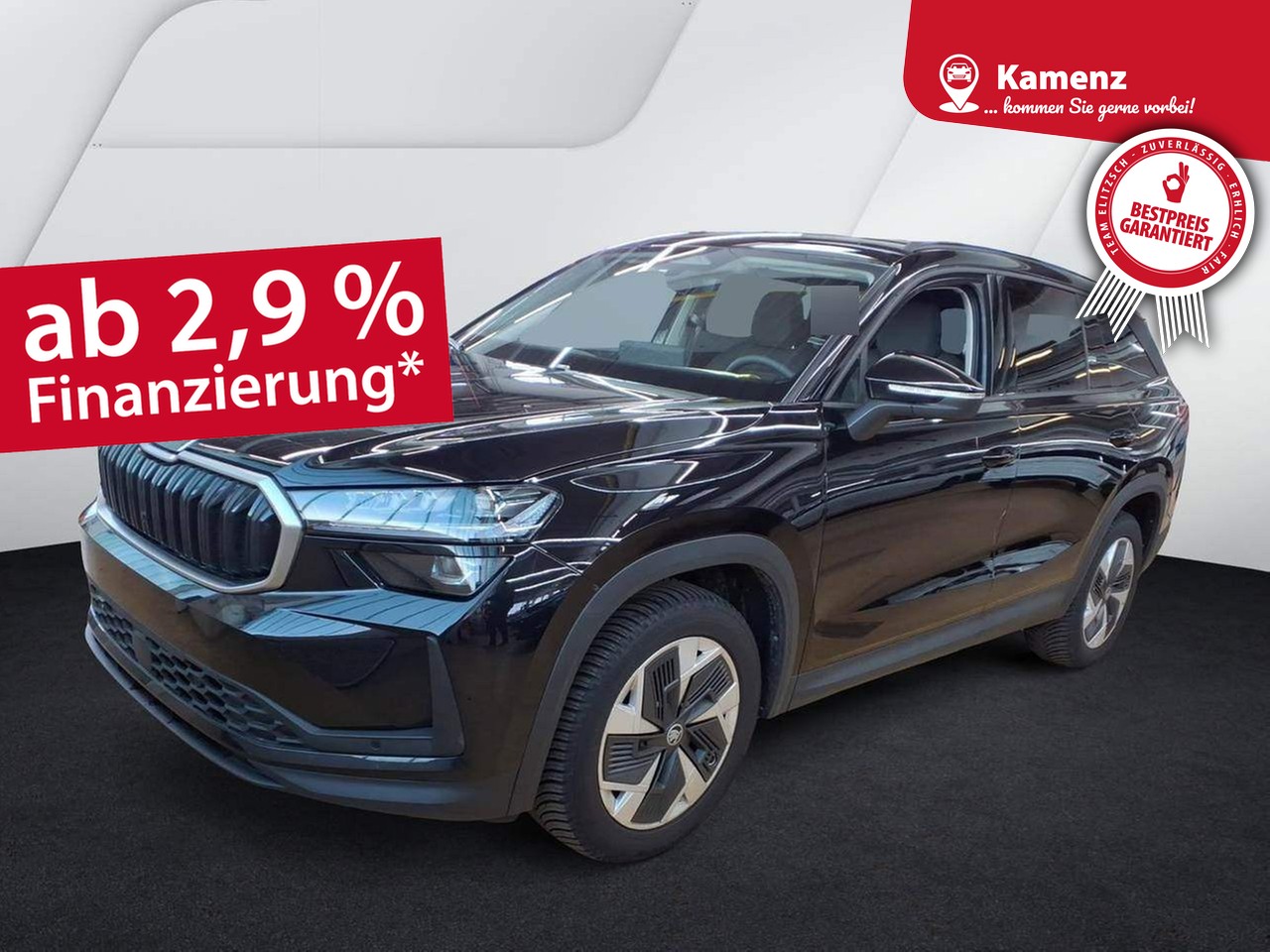 SKODA Kodiaq TSI Selection DSG 4x4 7-Si Matrix AHK Navi AID ACC RFK SH