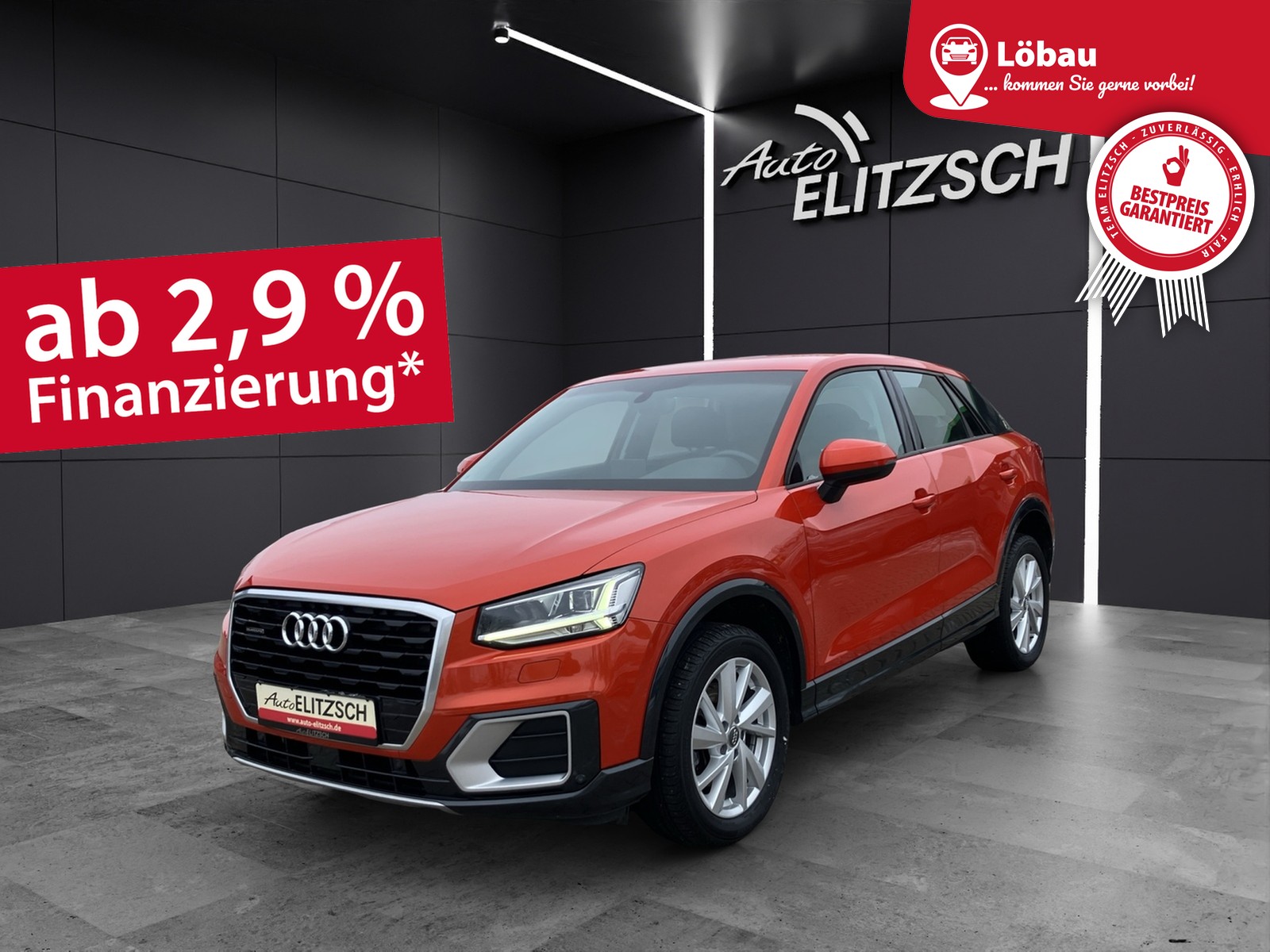 Audi Q2 TFSI quattro S tronic LED SHZ APS Plus