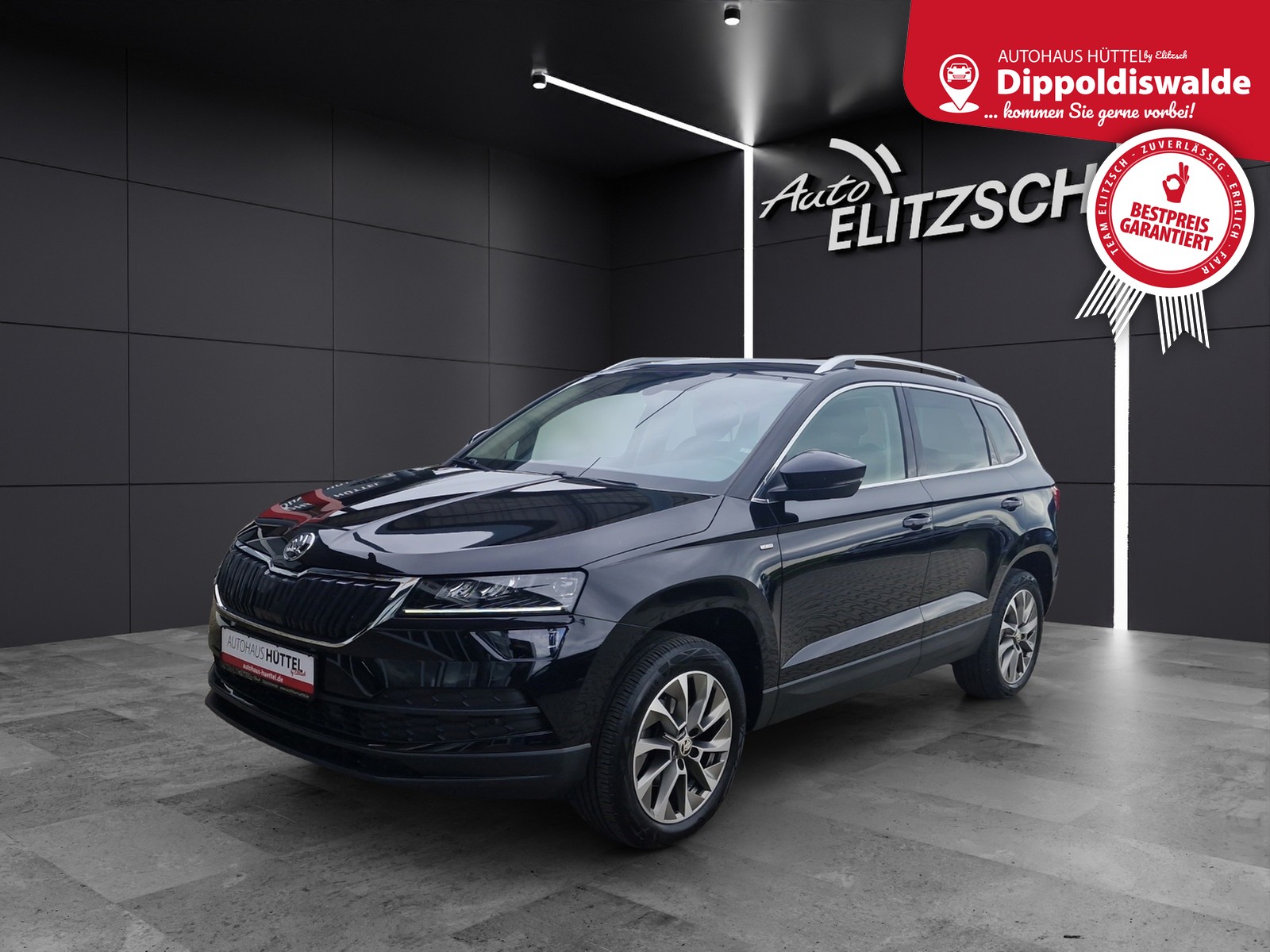 Fahrzeugabbildung SKODA Karoq Clever 1.5 TSI DSG LED Navi ACC AHK 4xSHZ VC