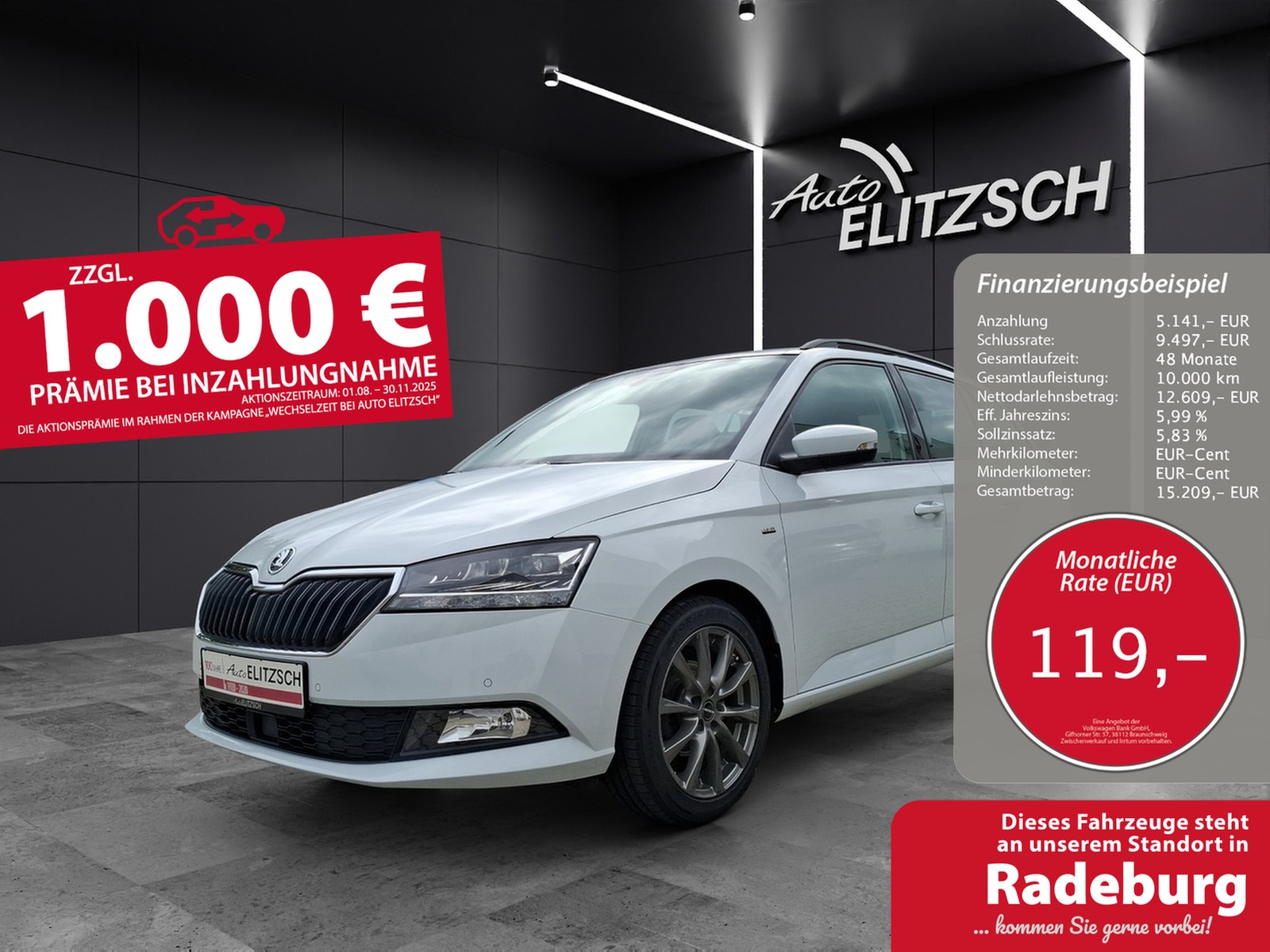 SKODA Fabia Combi TSI Clever Best-off Navi Pano ACC RFK SH