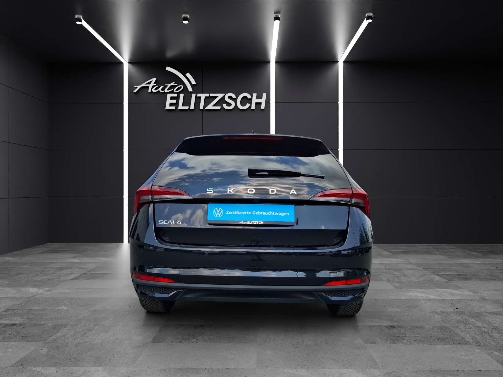 Fahrzeugabbildung SKODA Scala TSI Selection Matrix APP SHZ GRA RFK DAB LM