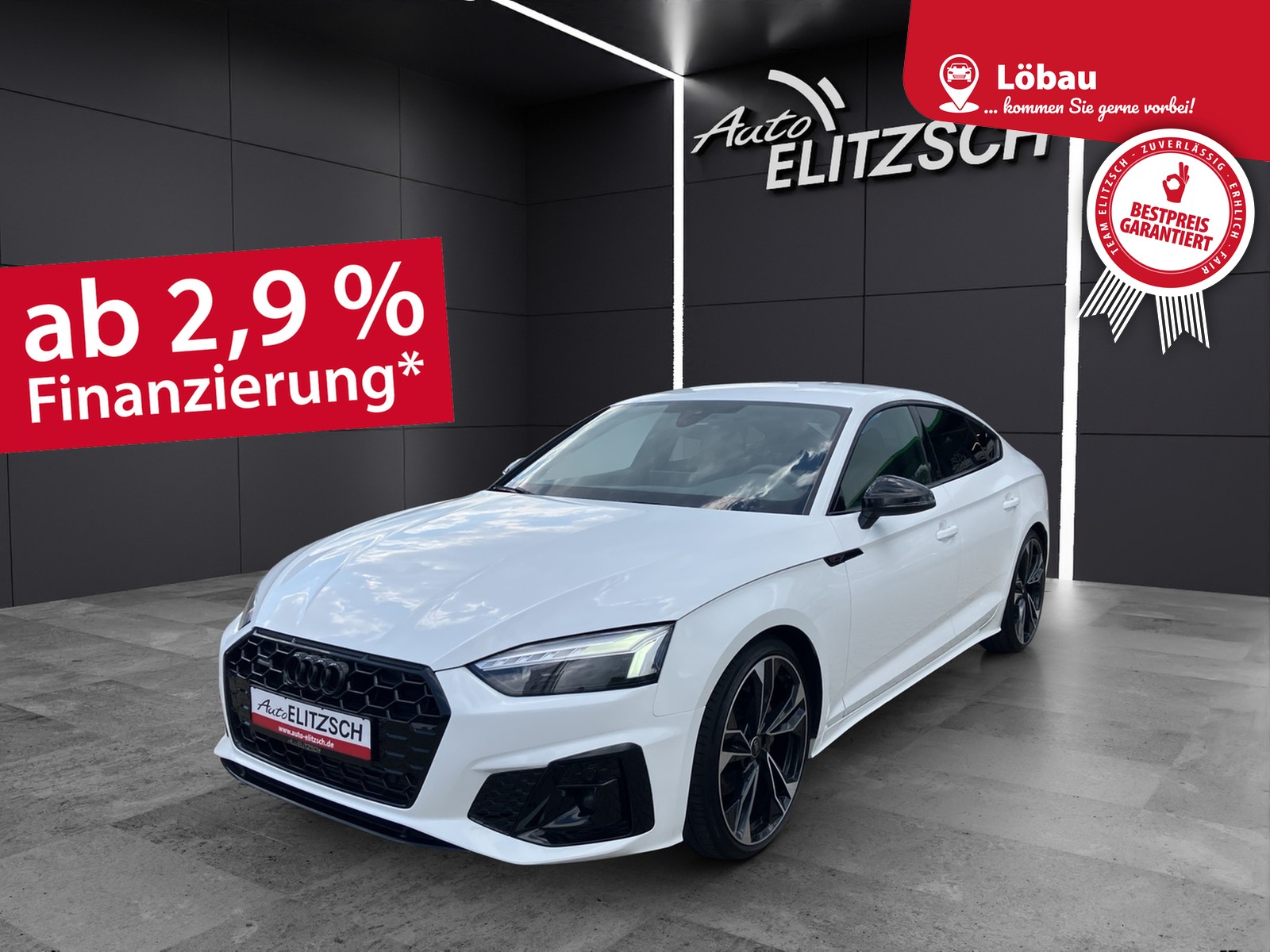 Audi A5 Sportback 40 TFSI quattro S line AHZV MATRIX RFK