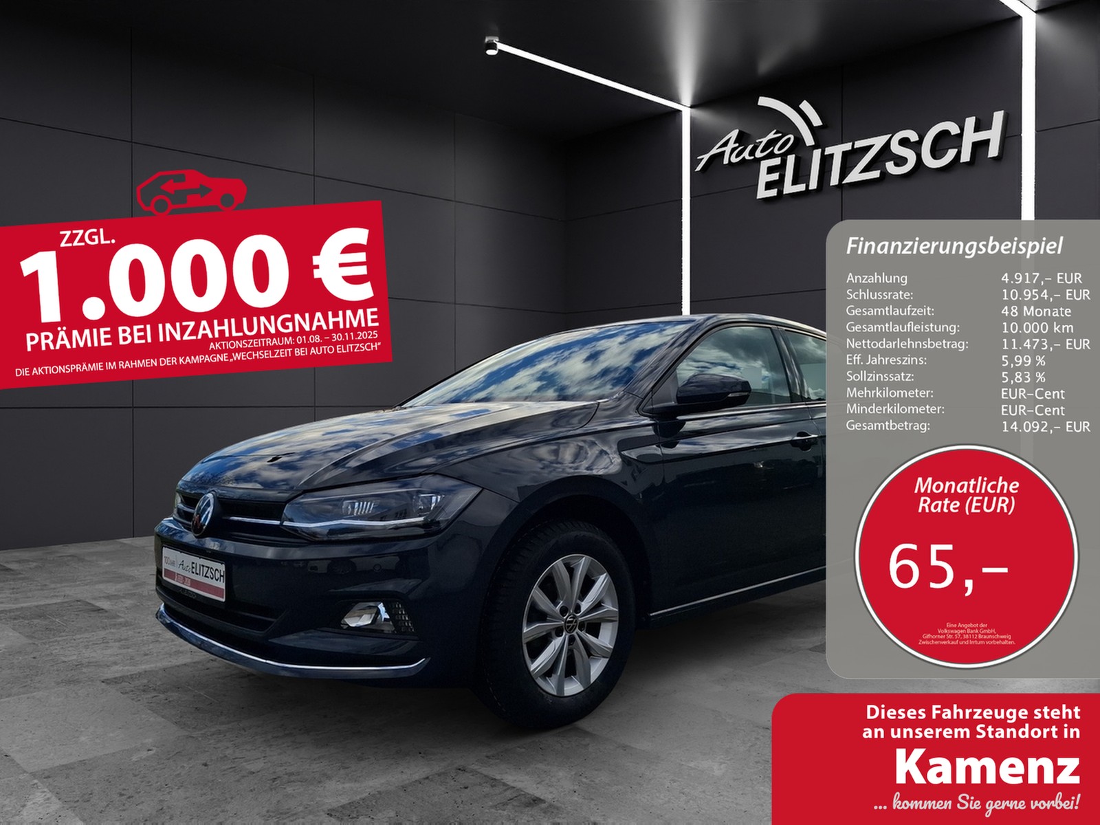 Volkswagen Polo TSI Highline LED ACC PDC APP SH LM