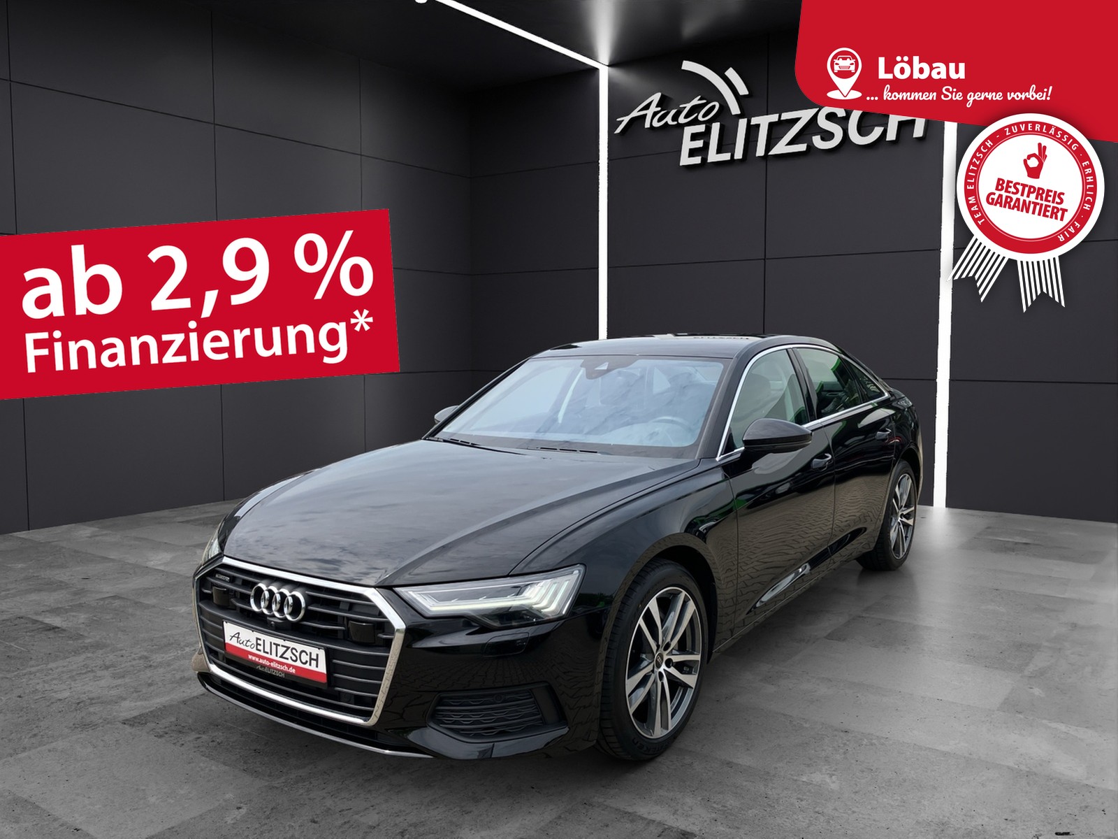 Fahrzeugabbildung Audi A6 Limousine 50 TDI quattro HD MATRIX ACC 360° KAMERA