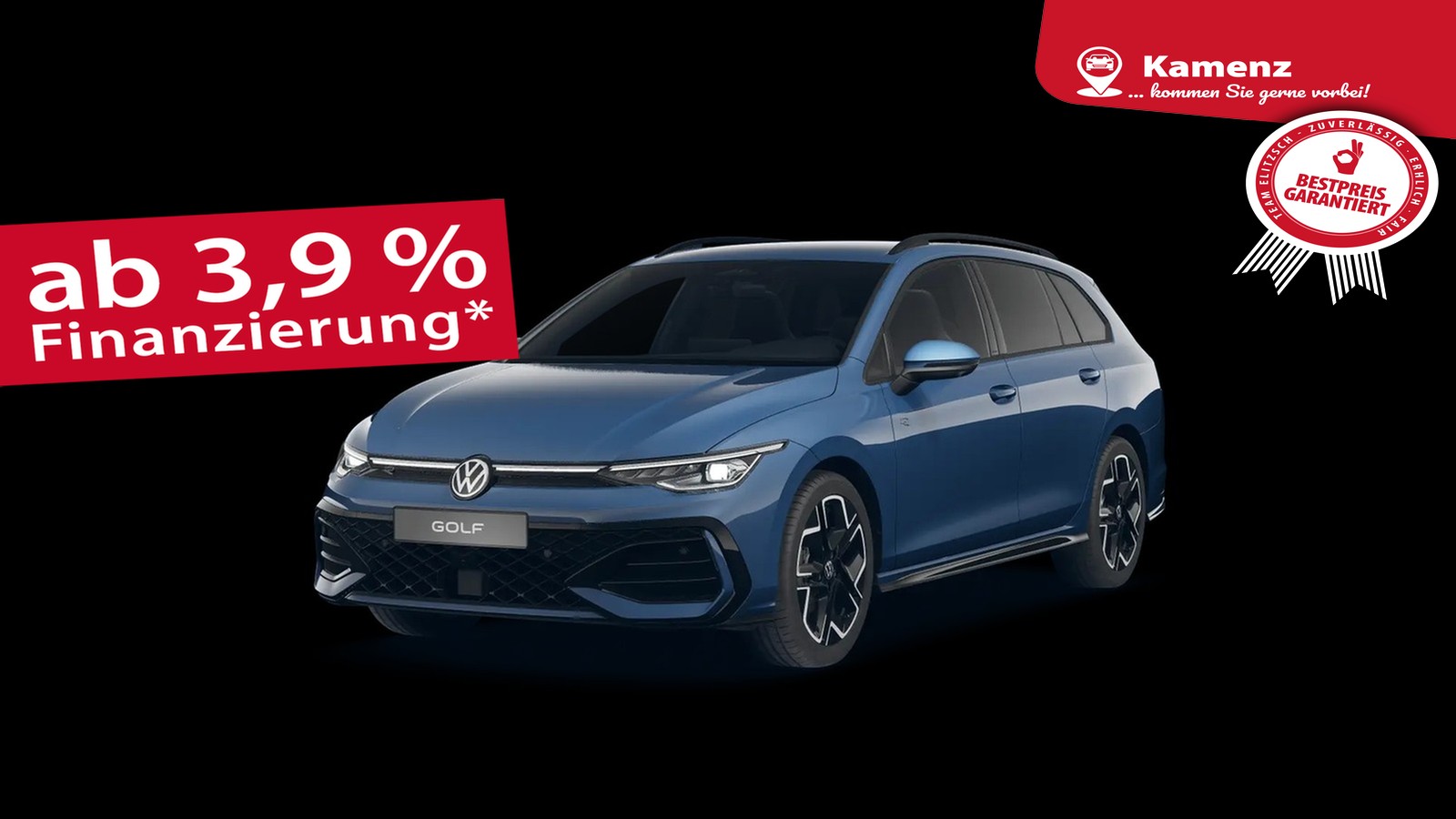 Volkswagen Golf VIII Variant TSI R-Line LED Navi ACC RFK Standhzg SHZ