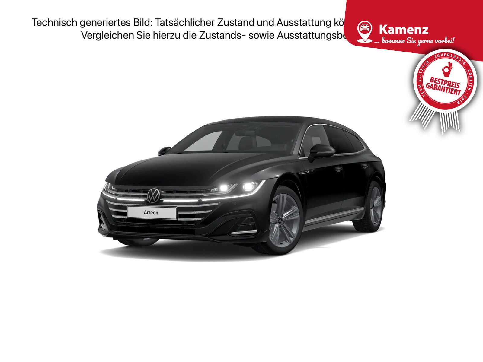 Fahrzeugabbildung Volkswagen Arteon SB TDI R-Line DSG Matrix AHK Navi AID ACC PDC SH 18"