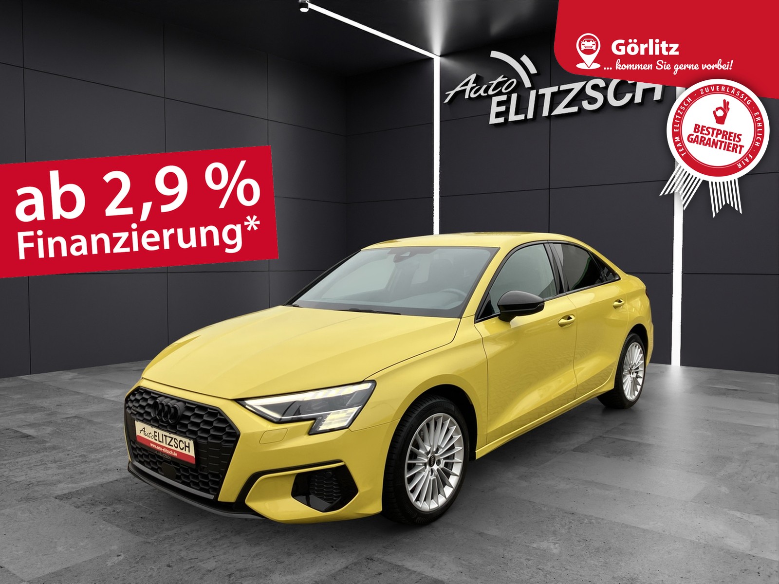 Fahrzeugabbildung Audi A3 Limousine 40 TDI quattro MATRIX NAVI STANDH KAMERA