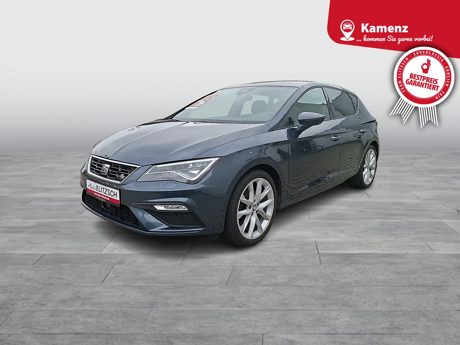 Fahrzeugabbildung SEAT Leon TSI FR LED Navi VC Pano ACC PDC SH 18"