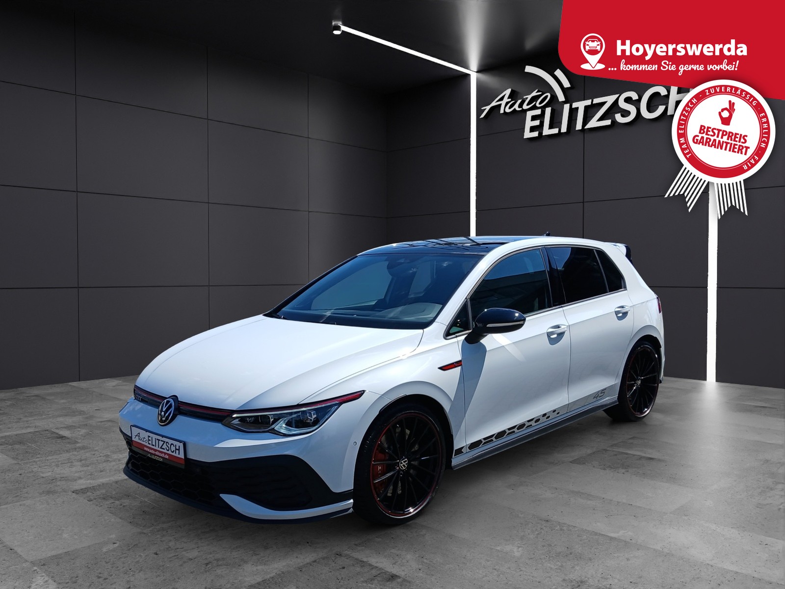 Volkswagen Golf VIII GTI Clubsport Matrix Navi Leder Pano Akrapovic AID ACC SHZ 19