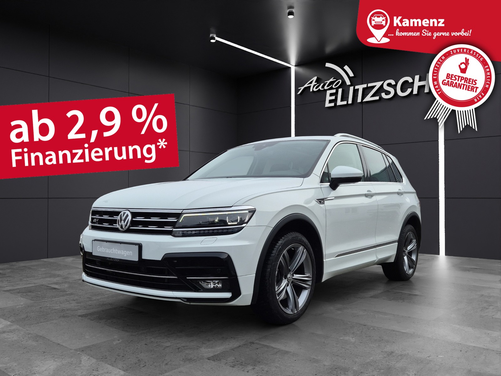 Volkswagen Tiguan TDI Highline DSG 4M R-Line Standhzg. LED AHK Navi Pano AID ACC SH 19
