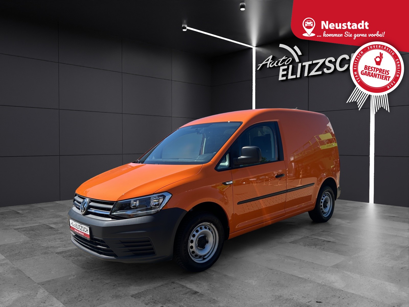 Fahrzeugabbildung Volkswagen Caddy TSI Kasten AHK PDC elekt. Paket