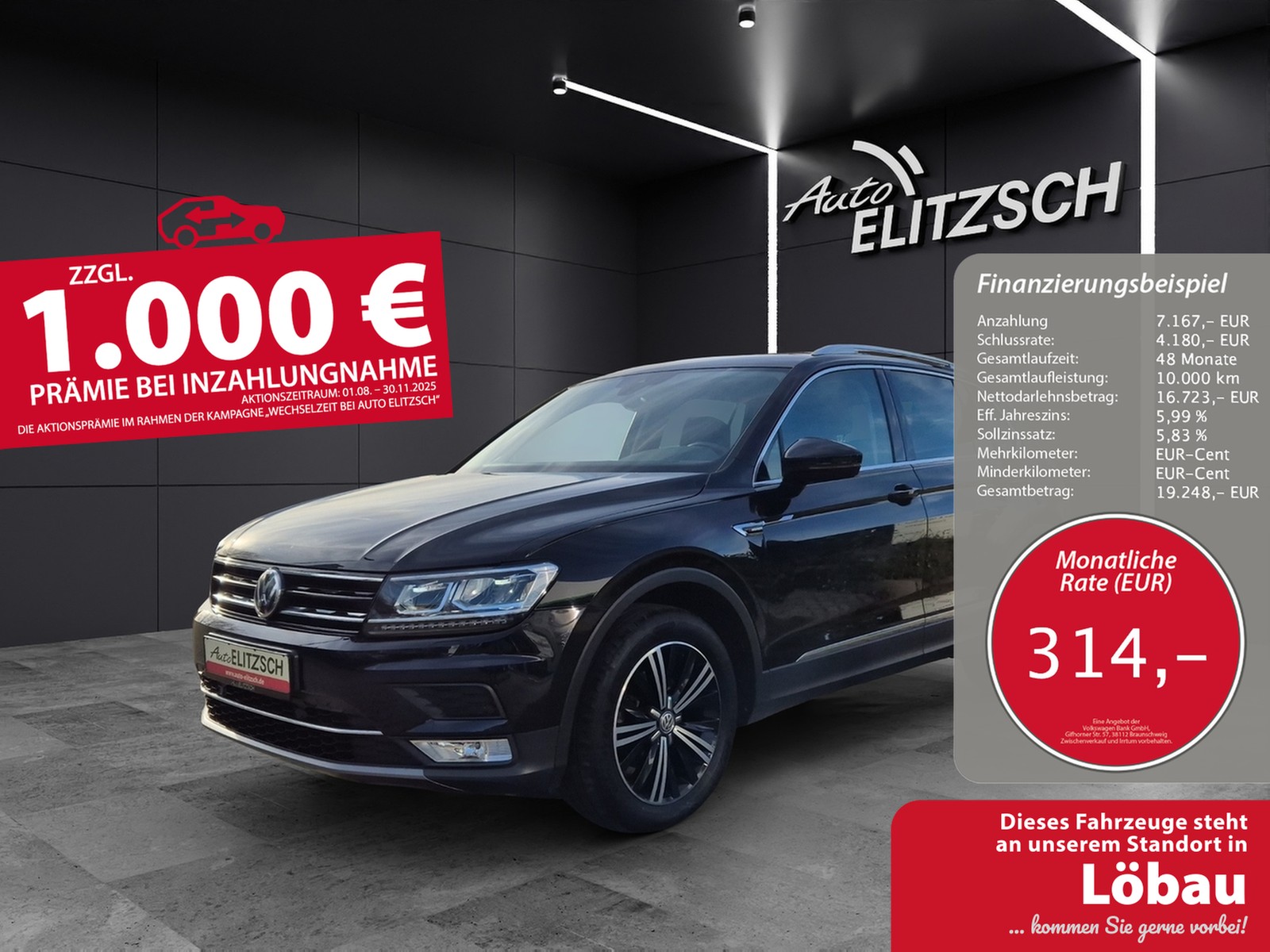 Volkswagen Tiguan TDI Highline DSG 4M LED AHK Navi ACC PDC SH 18