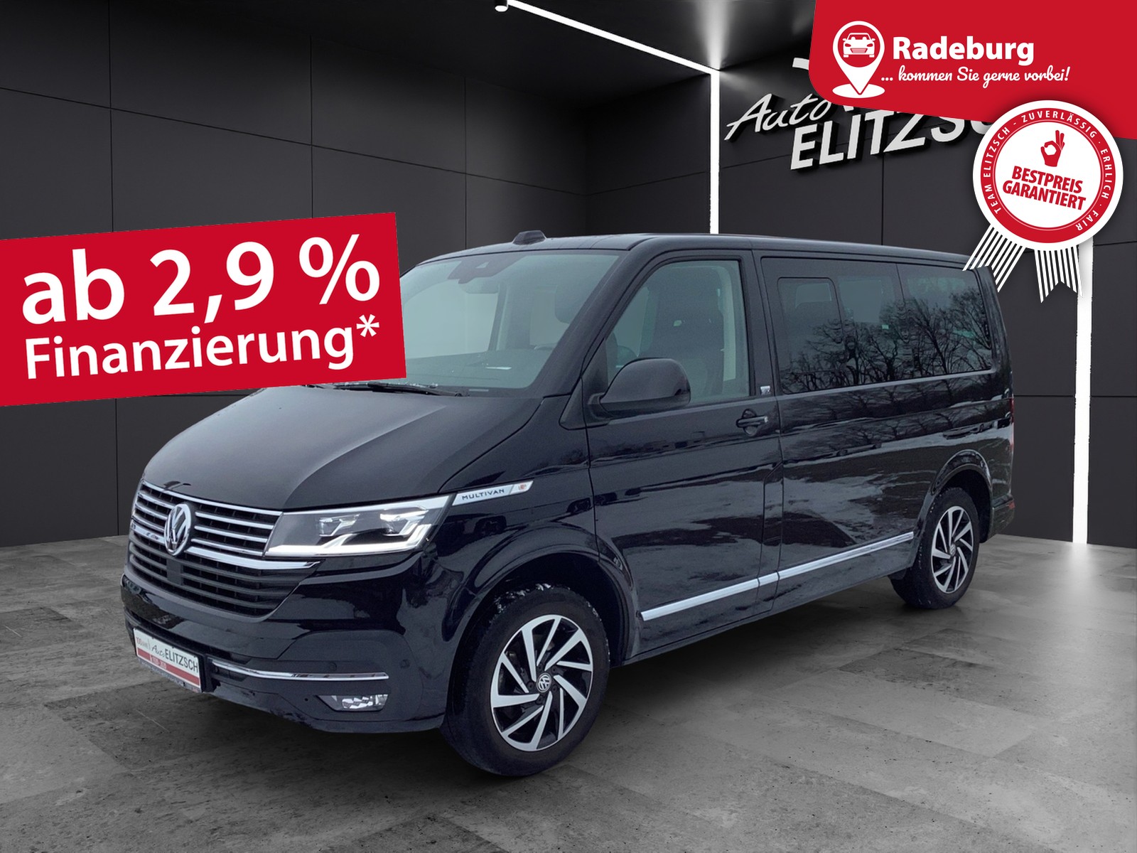Fahrzeugabbildung Volkswagen T6.1 Multivan TDI Generation-Six DSG LED AHK Navi AID ACC Park-Assist SH