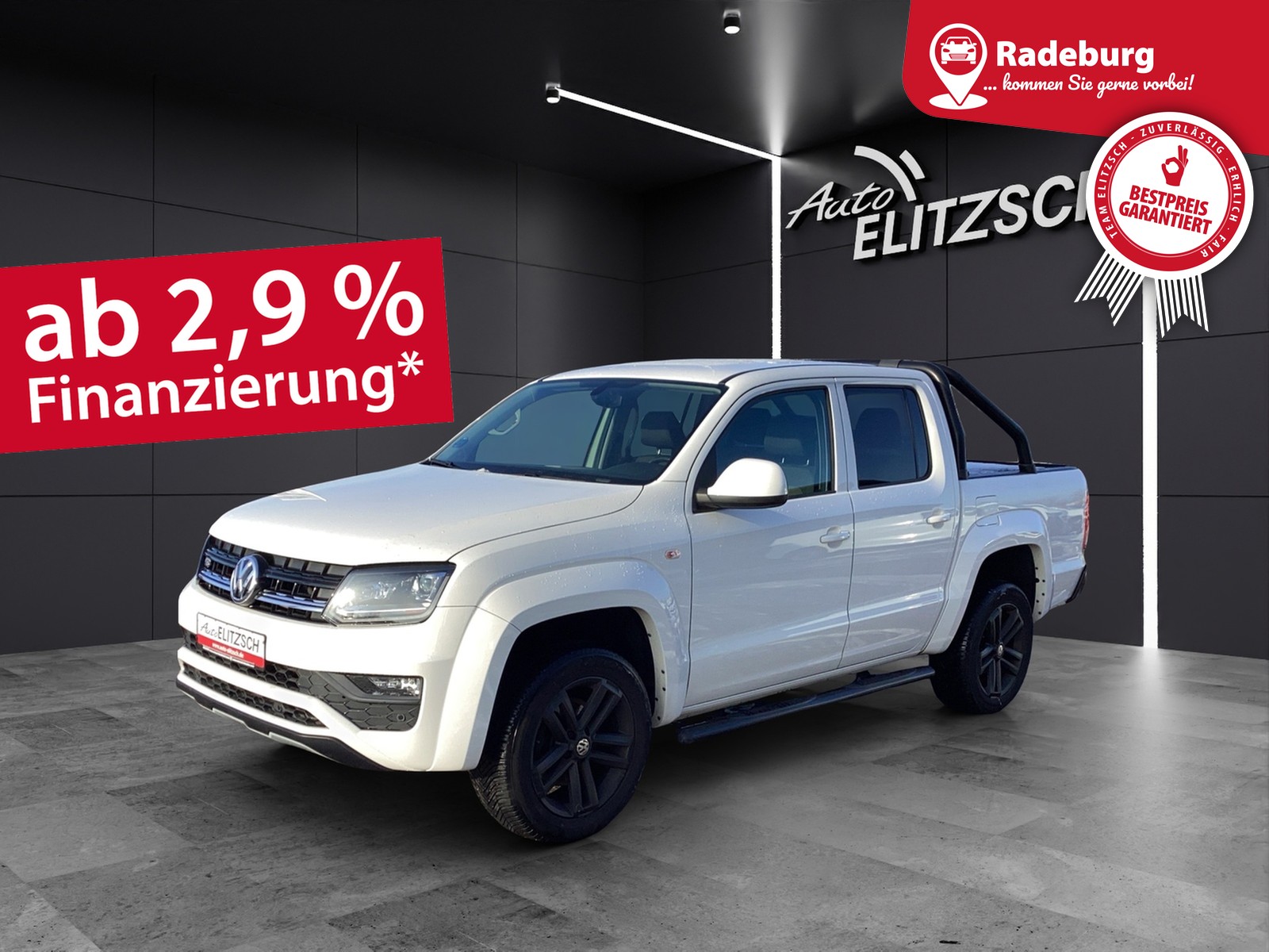 Volkswagen Amarok TDI Comf. DC 4M Bi-Xenon AHK SH PDC AppConnect Navi Klima