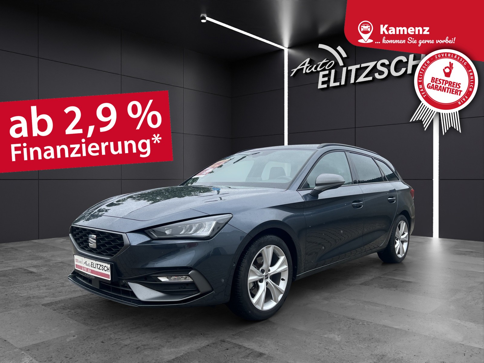 Fahrzeugabbildung SEAT Leon ST eTSI FR DSG LED Navi VC ACC RFK SH