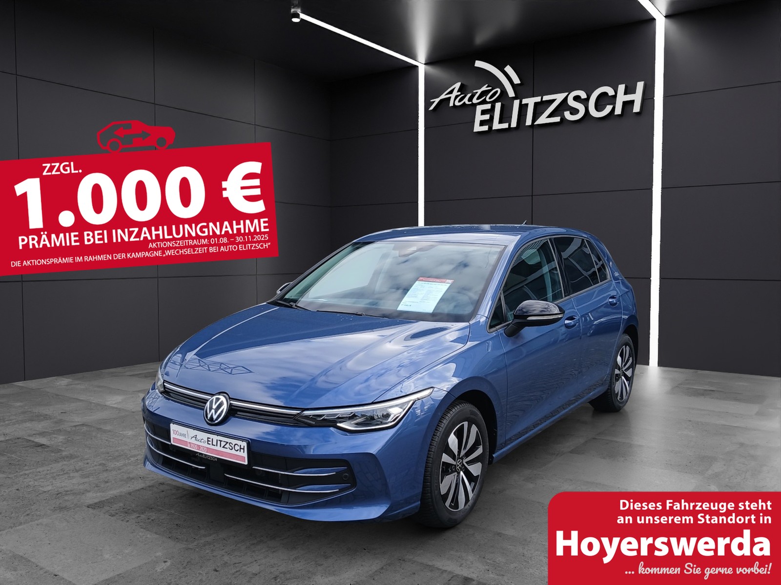 Volkswagen Golf VIII eTSI Goal DSG LED AHK Navi AID ACC RFK SH