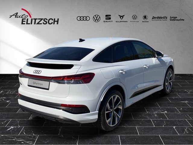 Fahrzeugabbildung Audi Q4 e-tron Sportback 40 e-tron S line, Matrix LED, MMI Navi, Sonos Premium Soundsystem