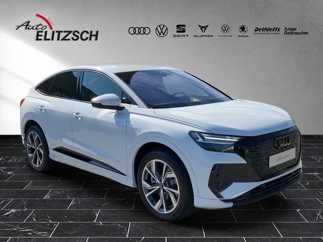 Fahrzeugabbildung Audi Q4 e-tron Sportback 40 e-tron S line, Matrix LED, MMI Navi, Sonos Premium Soundsystem