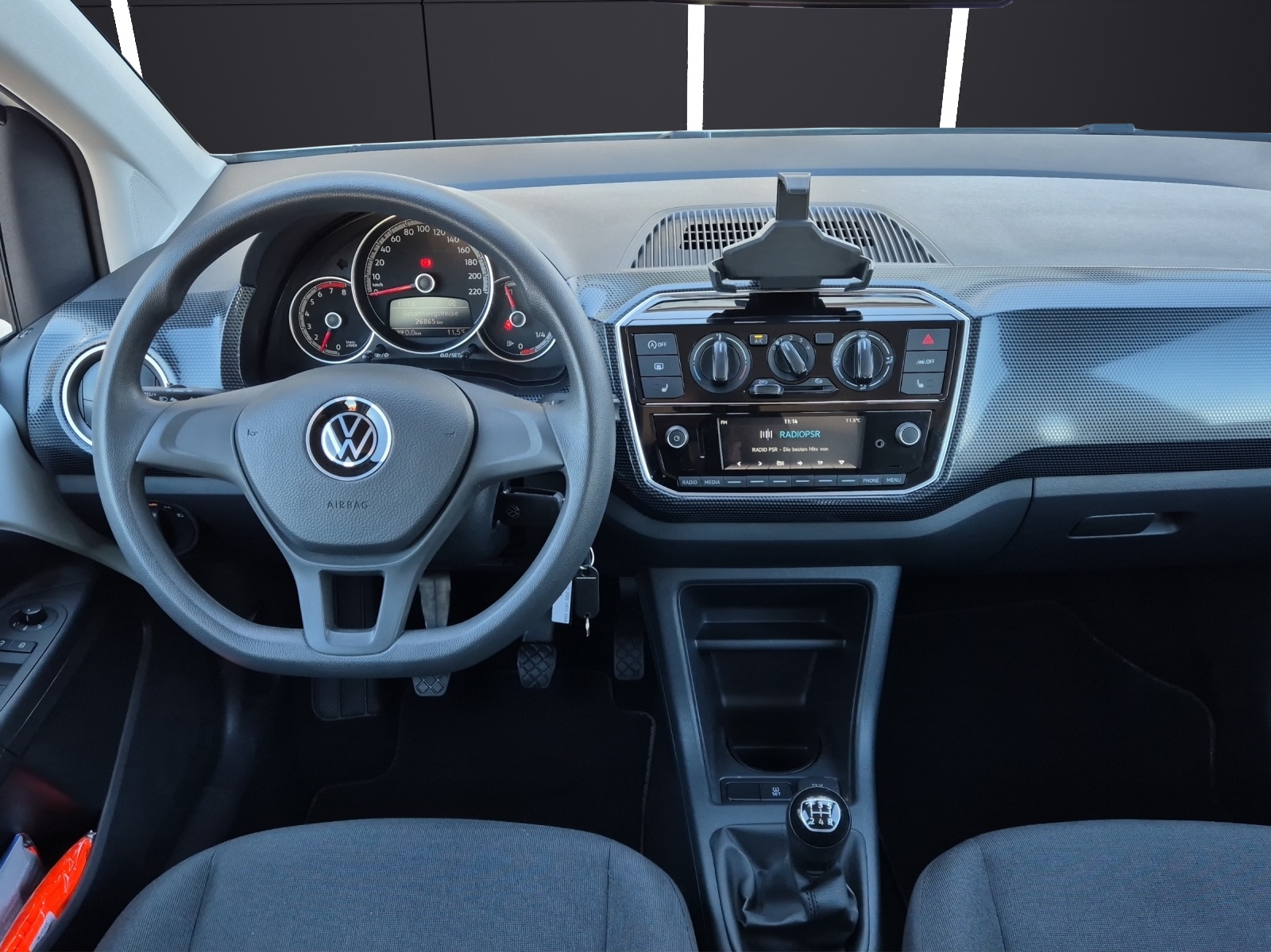 Fahrzeugabbildung Volkswagen up! 1.0 Basis Klima DAB Tempo RFK SHZ