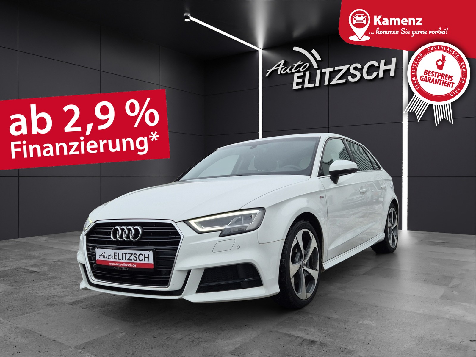 Audi A3 Sportback TSI sport S-Line Matrix Navi AVC SH 18