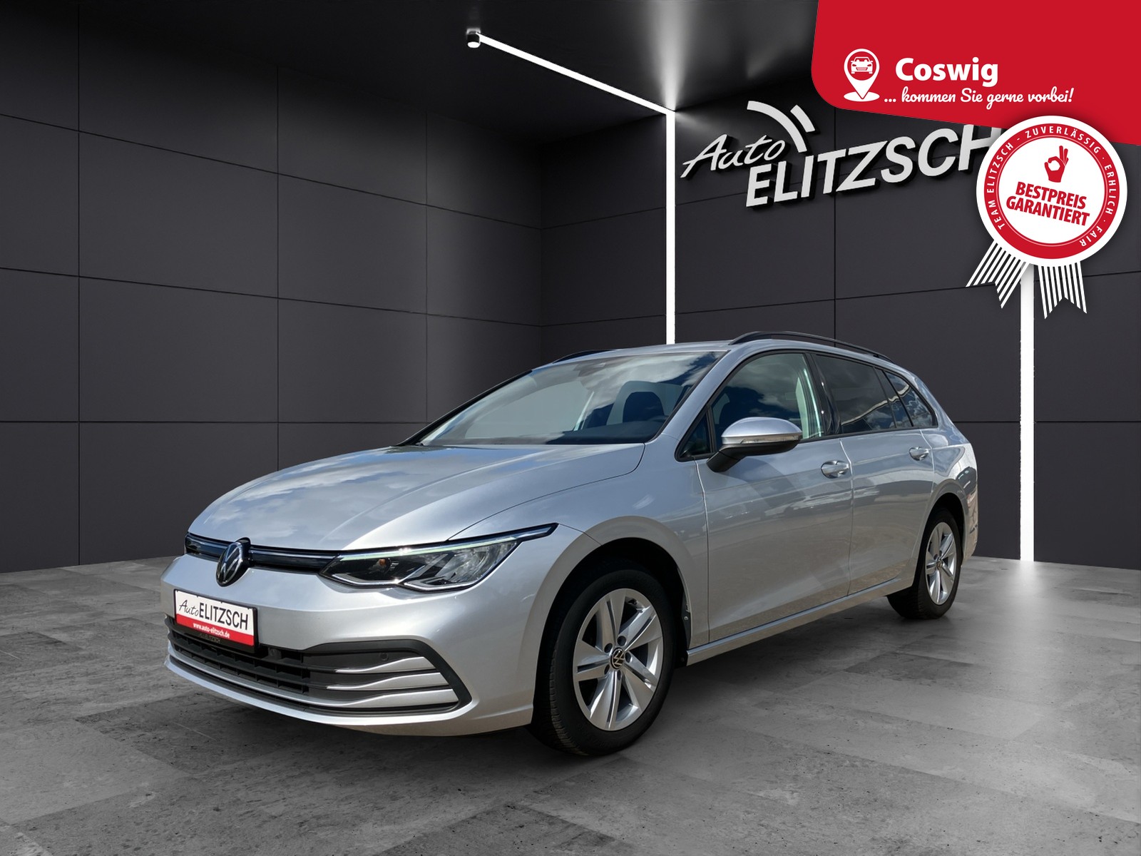Fahrzeugabbildung Volkswagen Golf VIII Variant TDI Life DSG LED Navi ACC AHK SHZ PDC