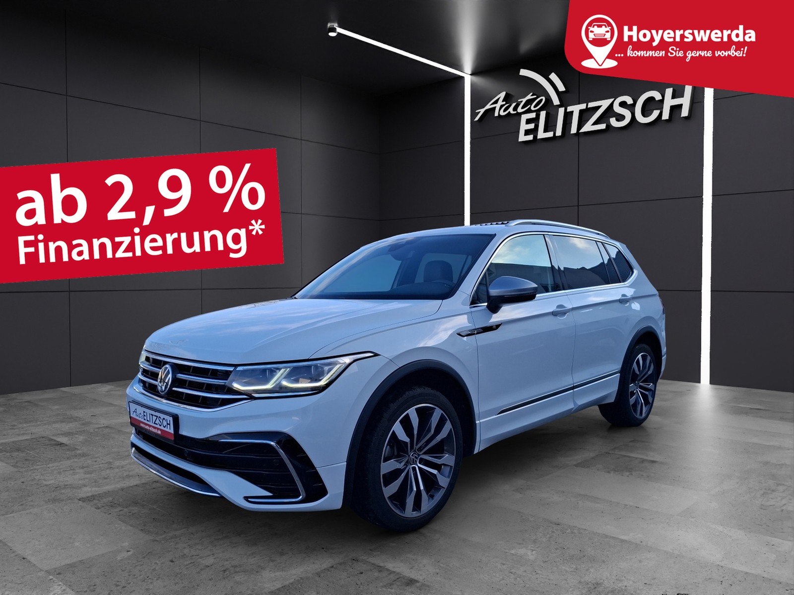 Fahrzeugabbildung Volkswagen Tiguan Allspace TSI R-Line DSG 4M Matrix Navi AID Pano ACC RFK SH 20"