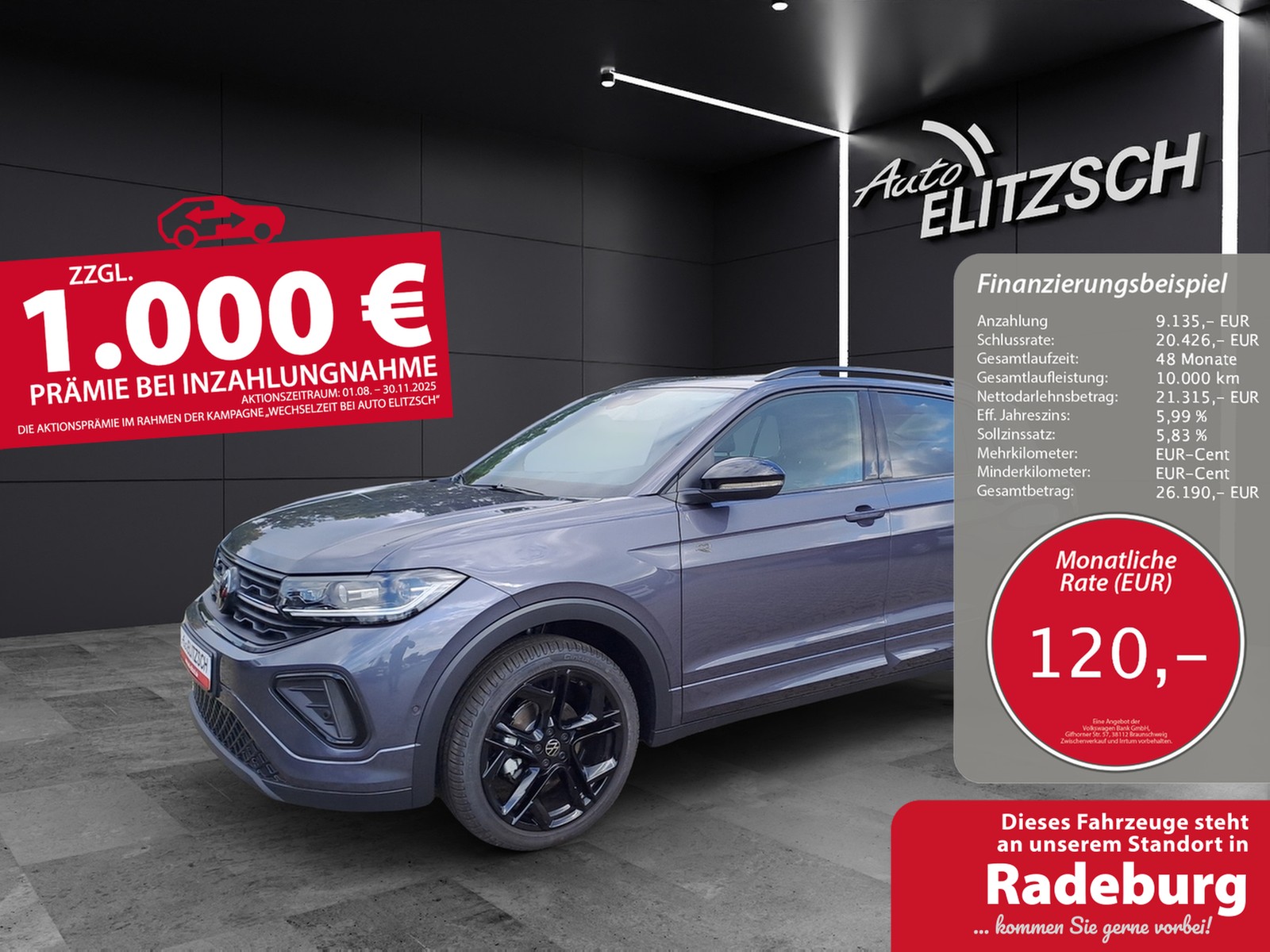 Volkswagen T-Cross R-Line IQ.LIGHT ACC DAB+