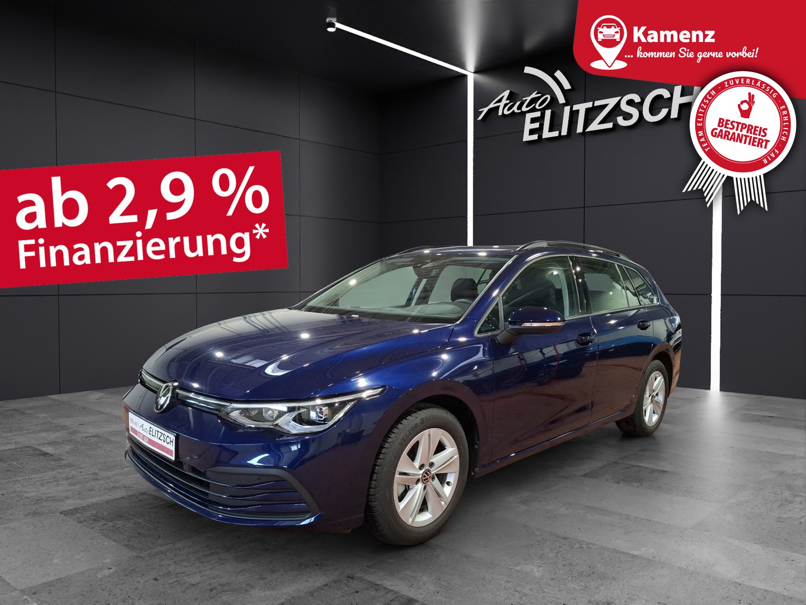 Volkswagen Golf VIII Variant eTSI Life DSG LEDplus Navi AID ACC PDC SH