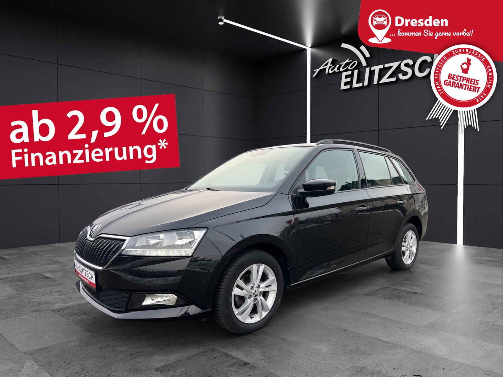 Fahrzeugabbildung SKODA Fabia Combi Ambition TSI SH Kamera DAB Klima