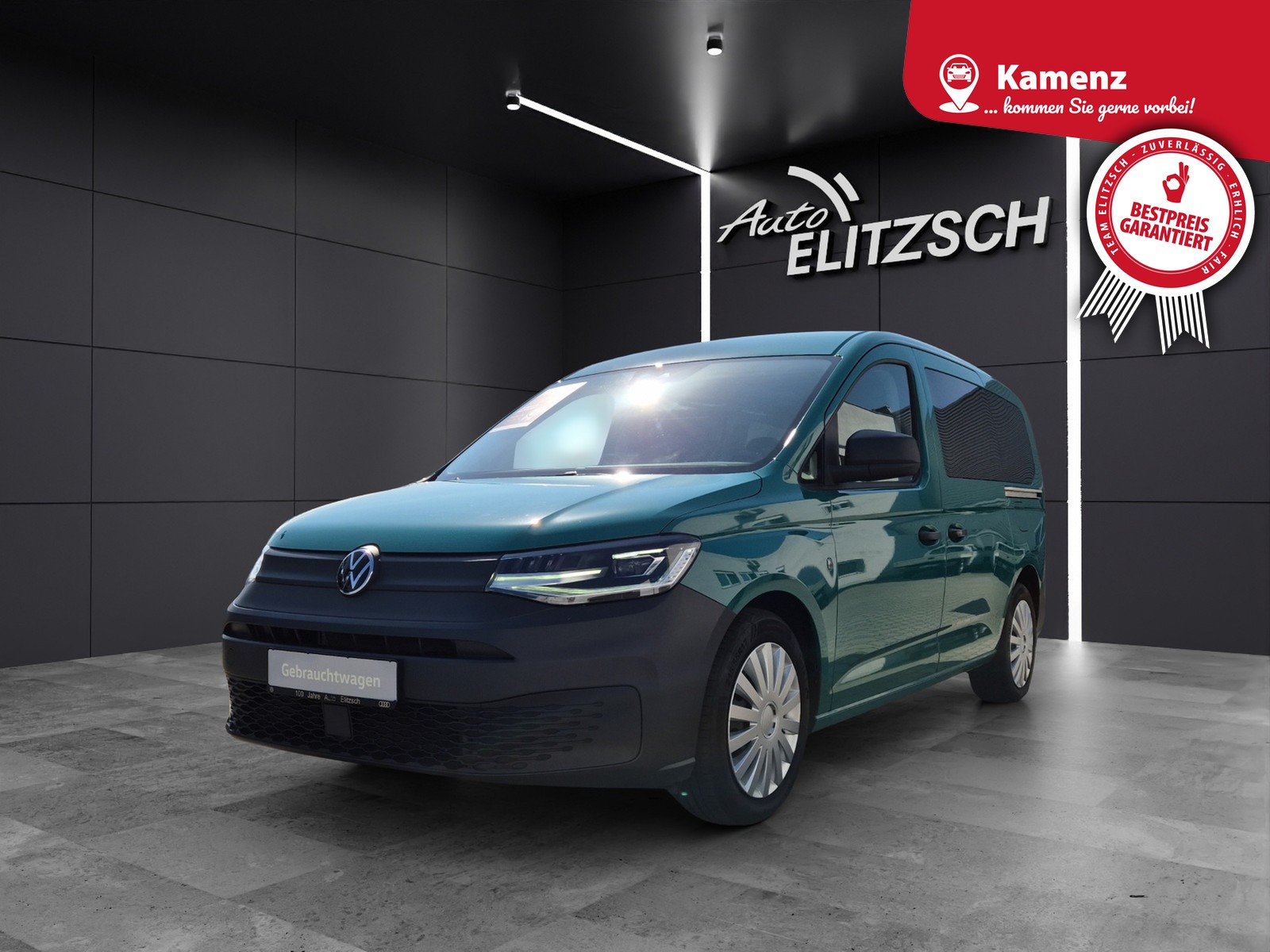 Volkswagen Caddy Kombi TDI Maxi 4MOT AHZV LED AHK Klima GRA PDC