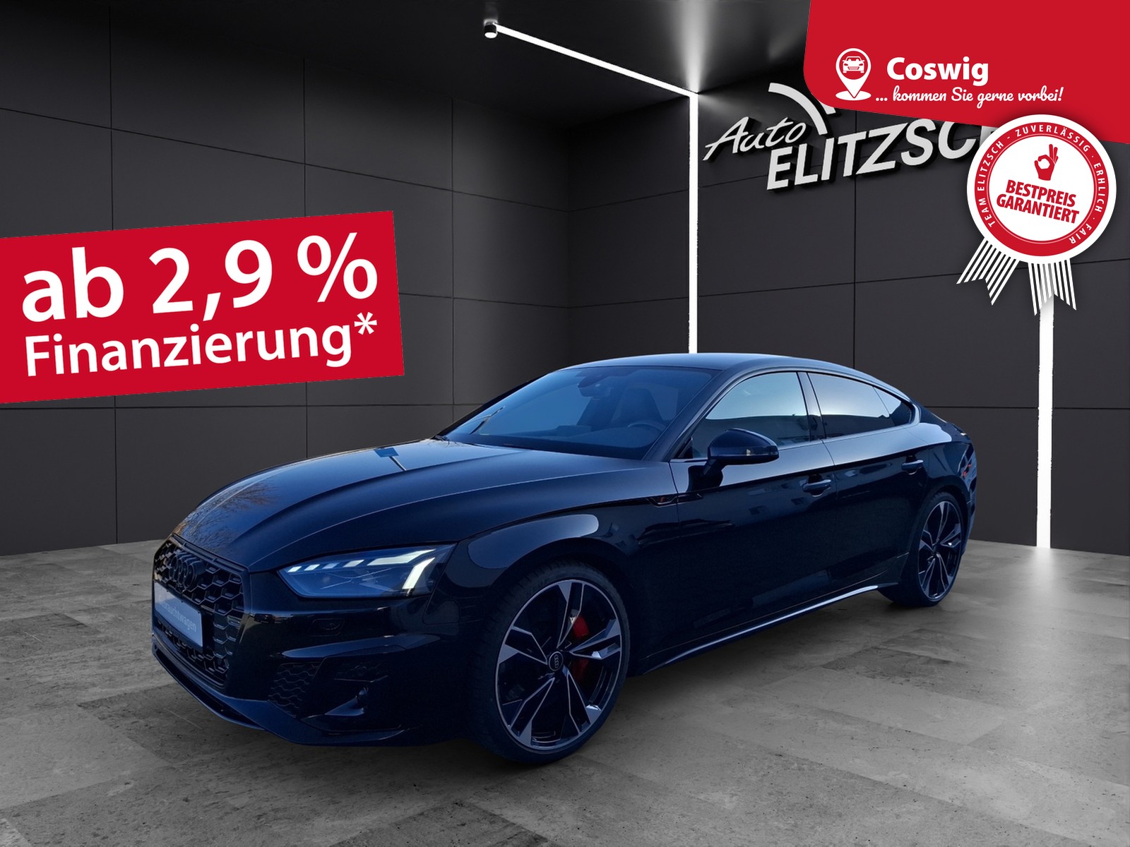 Audi S5 Sportback TDI quattro S-tronic Matrix Navi S-Sitze AVC ACC RFK SHZ 20