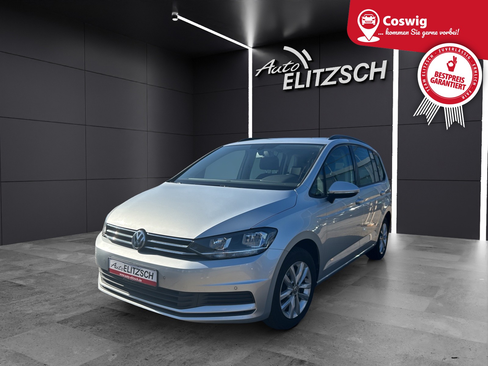 Volkswagen Touran Comfortline TSI ACC AHK 7-Sitzer PDC Navi Klima