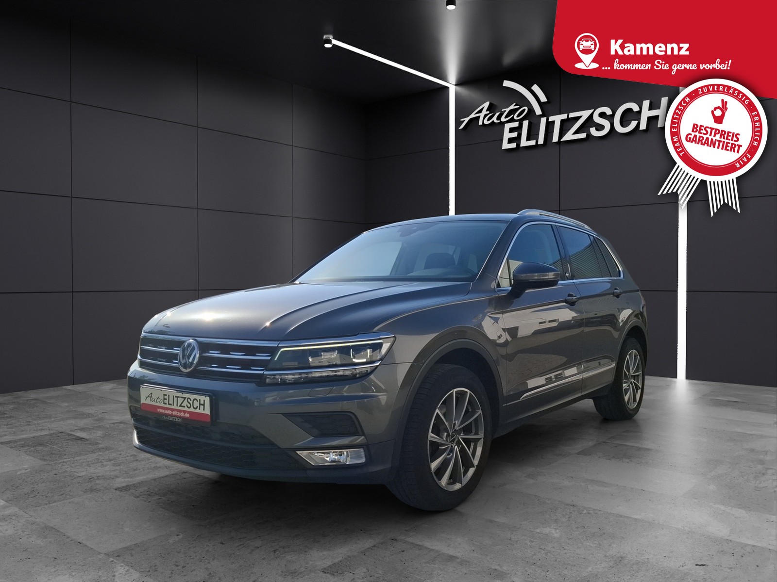 Fahrzeugabbildung Volkswagen Tiguan TDI Sound 4M LED AHK Navi ACC PDC SHZ