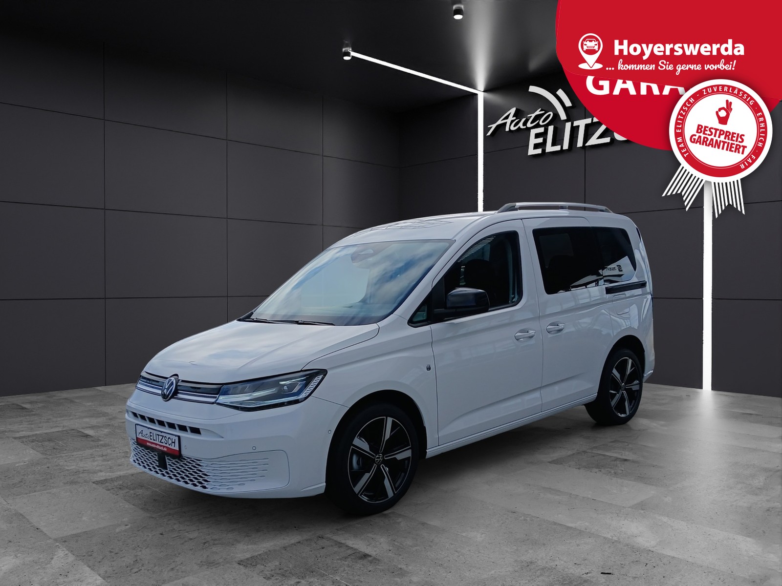 Fahrzeugabbildung Volkswagen Caddy TDI Life 7-DSG LED AHK ACC KLIMA REAR VIEW