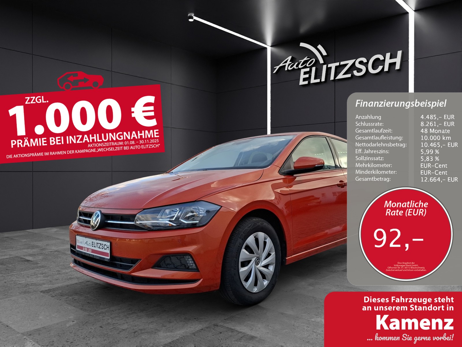Volkswagen Polo Comfortline Klima DAB PDC SH