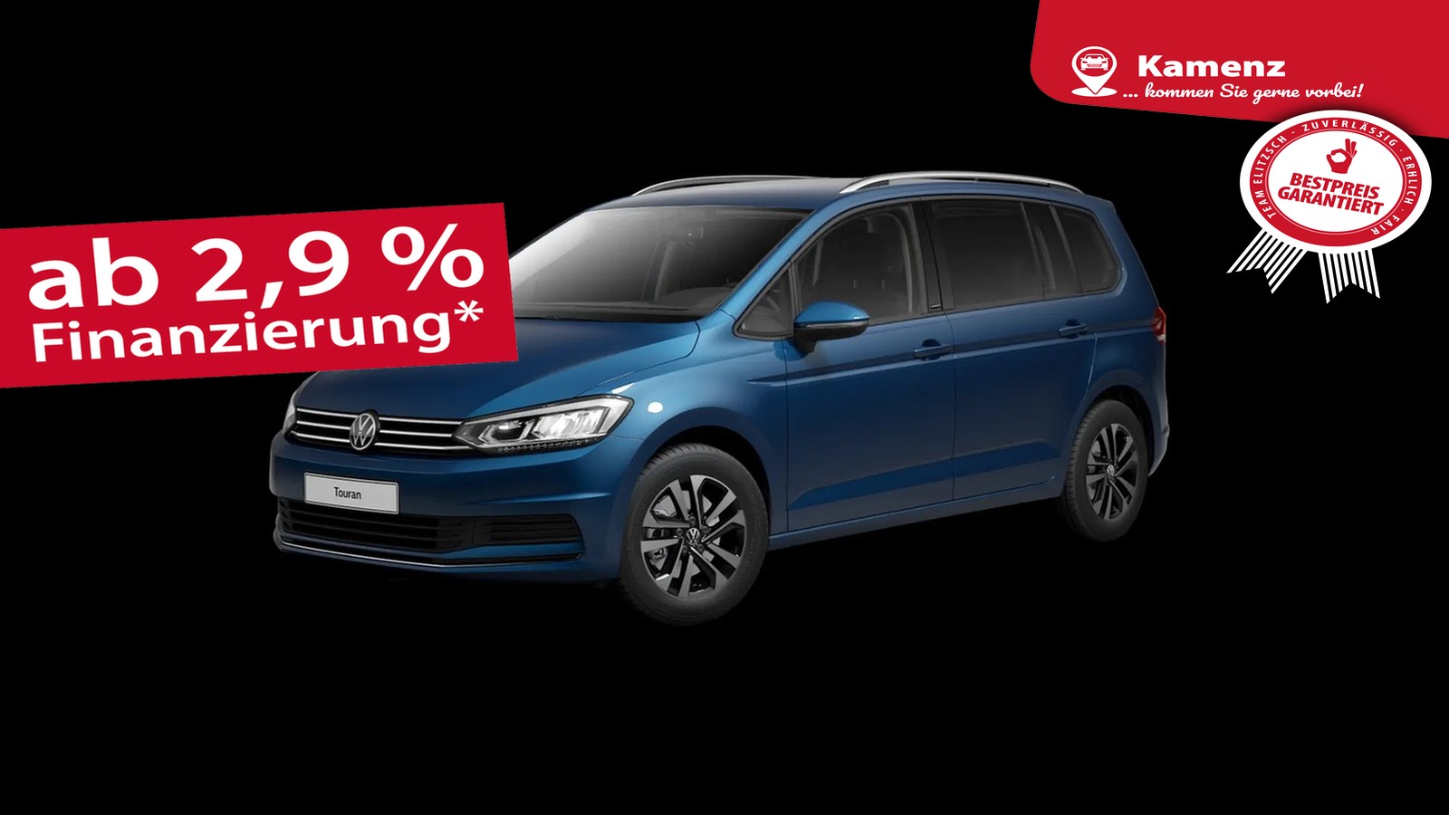 Fahrzeugabbildung Volkswagen Touran TSI United DSG LED Navi ACC PDC SH