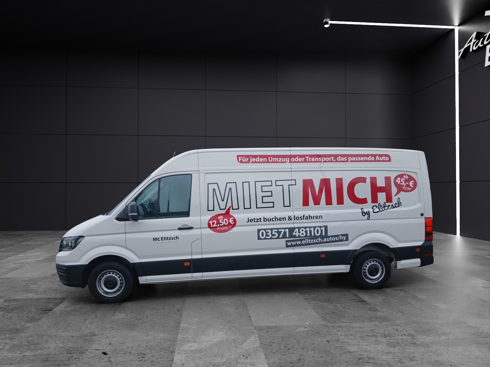 Fahrzeugabbildung Volkswagen Crafter Kasten 35 LR HD Klima DAB GRA RFK
