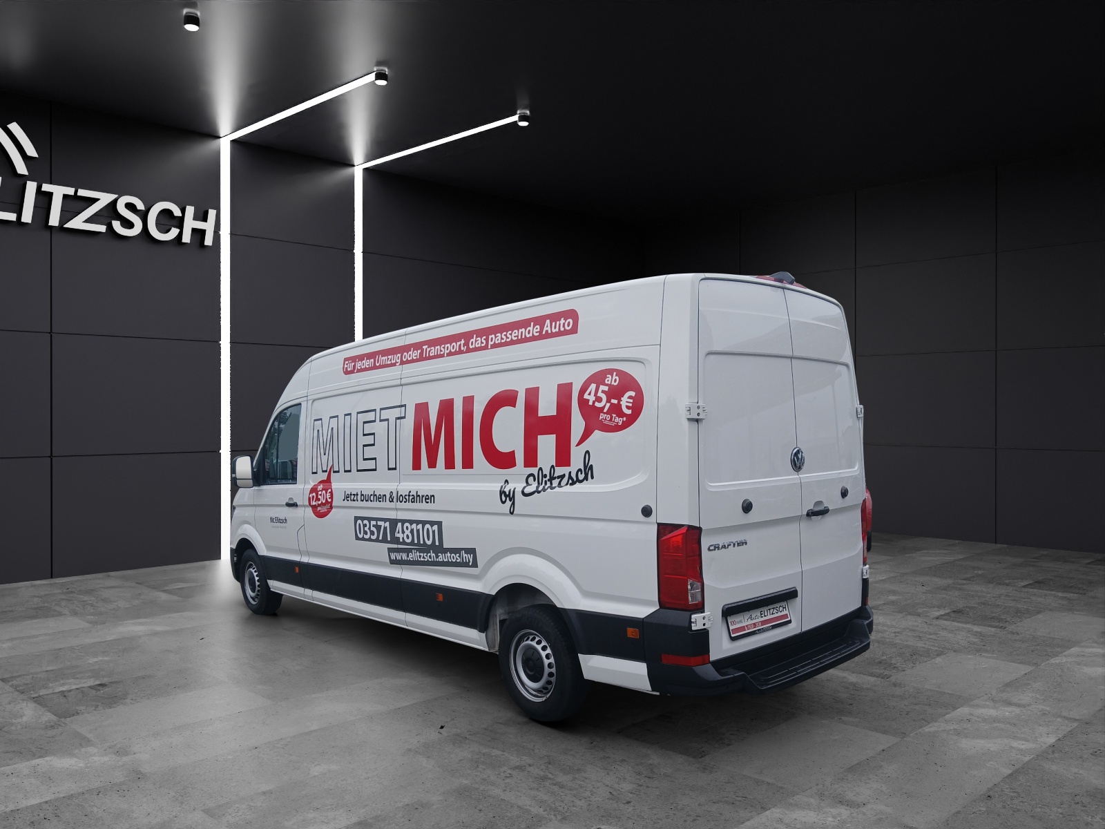 Fahrzeugabbildung Volkswagen Crafter Kasten 35 LR HD Klima DAB GRA RFK