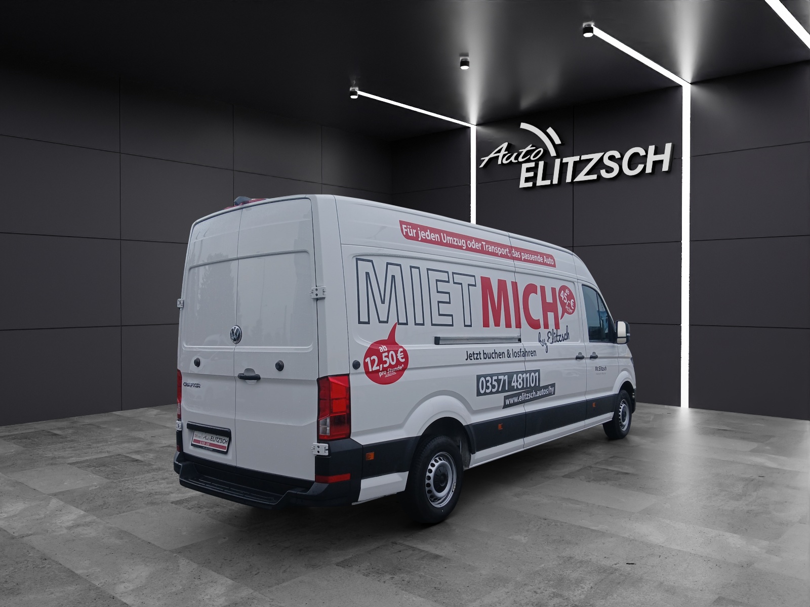 Fahrzeugabbildung Volkswagen Crafter Kasten 35 LR HD Klima DAB GRA RFK