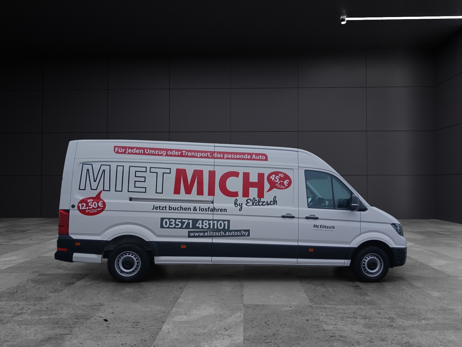 Fahrzeugabbildung Volkswagen Crafter Kasten 35 LR HD Klima DAB GRA RFK