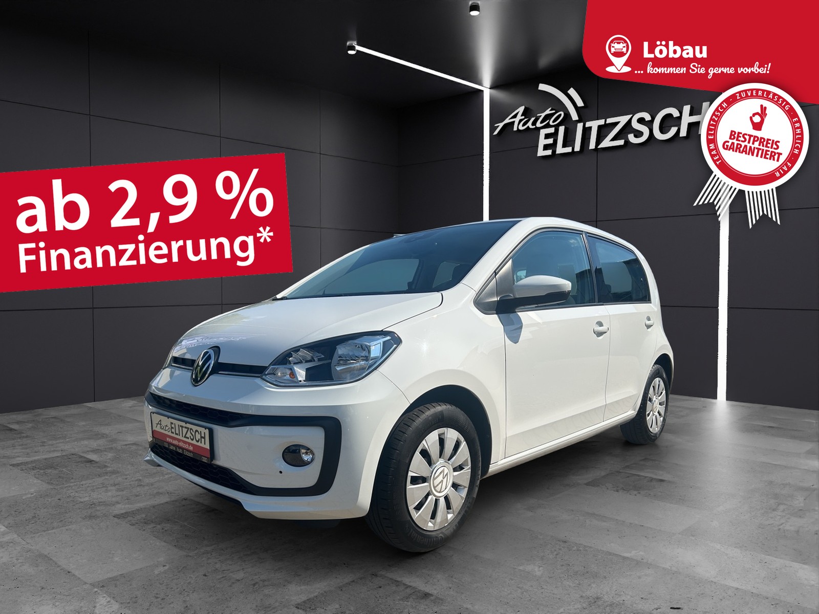 Fahrzeugabbildung Volkswagen up! GRA NSW REAR VIEW CLIMATRONIC