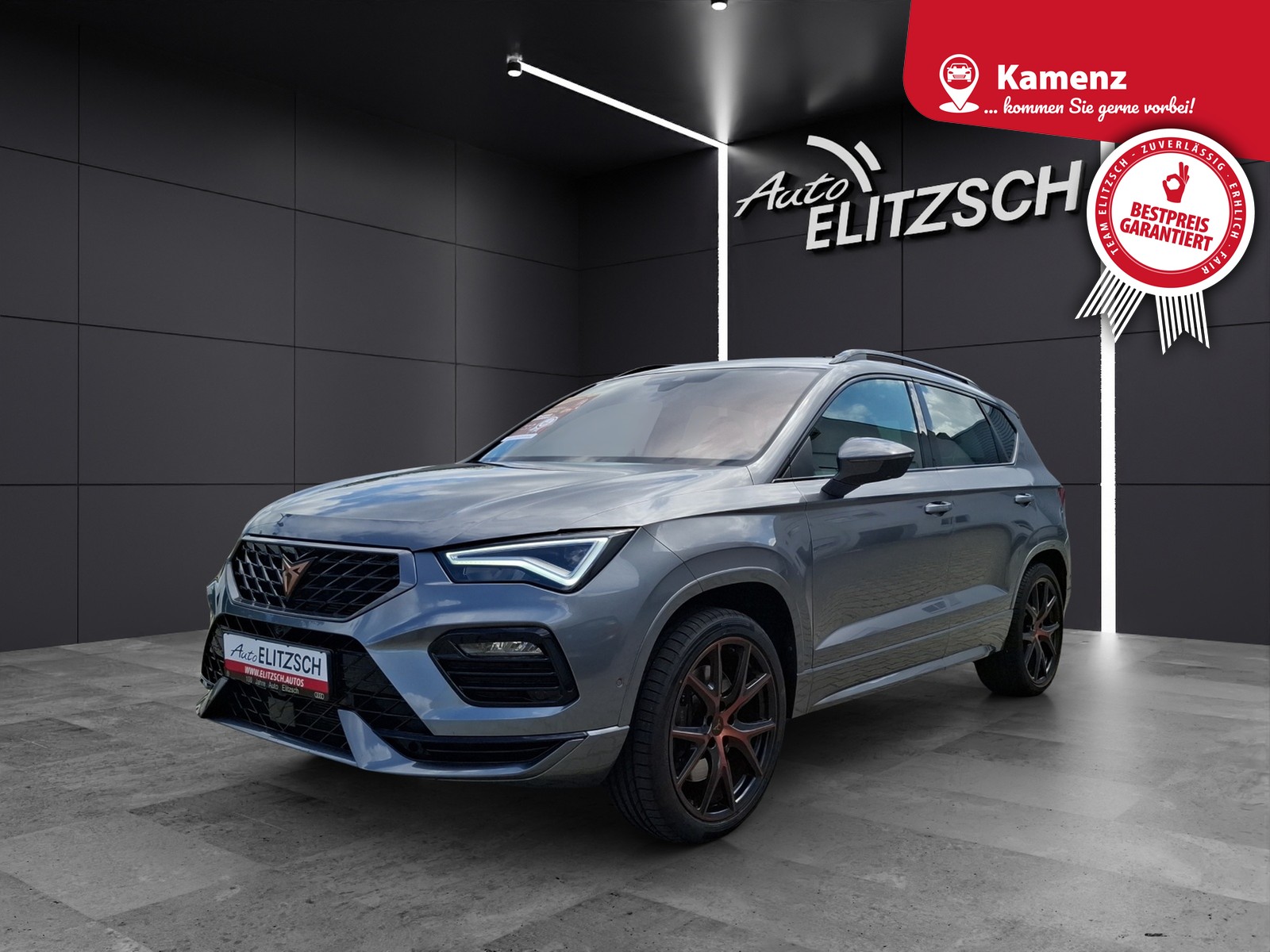 Fahrzeugabbildung CUPRA Ateca VZ DSG 4Drive LED Navi AID ACC RFK Beats SHZ 19"