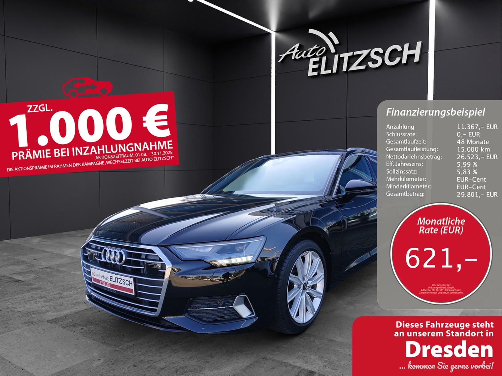 Audi A6 Avant 40 TDI sport S-tronic LED Navi Leder ACC RFK SH 19