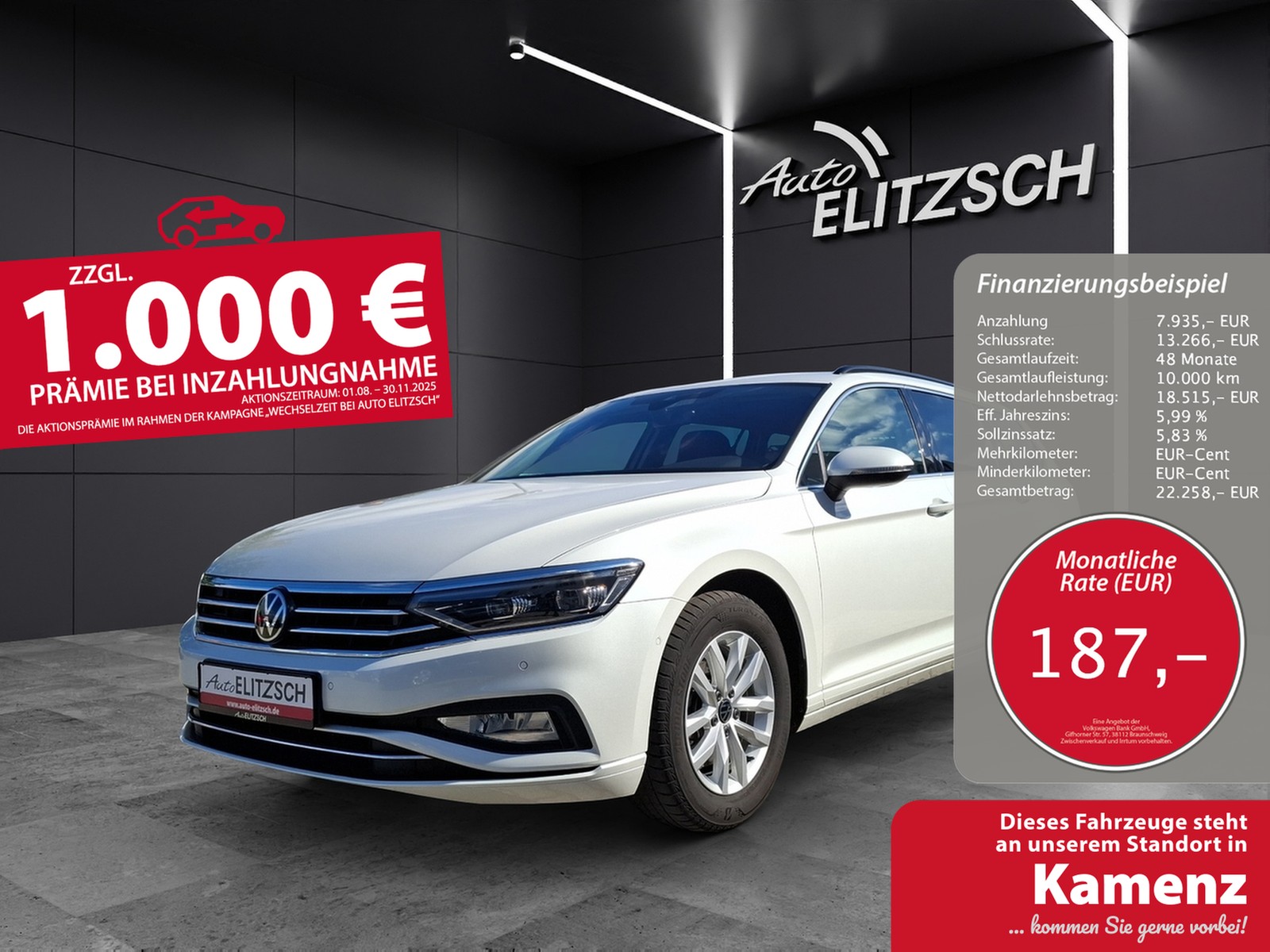 Volkswagen Passat Variant TDI Business DSG Matrix AHK Navi AID ACC RFK SH